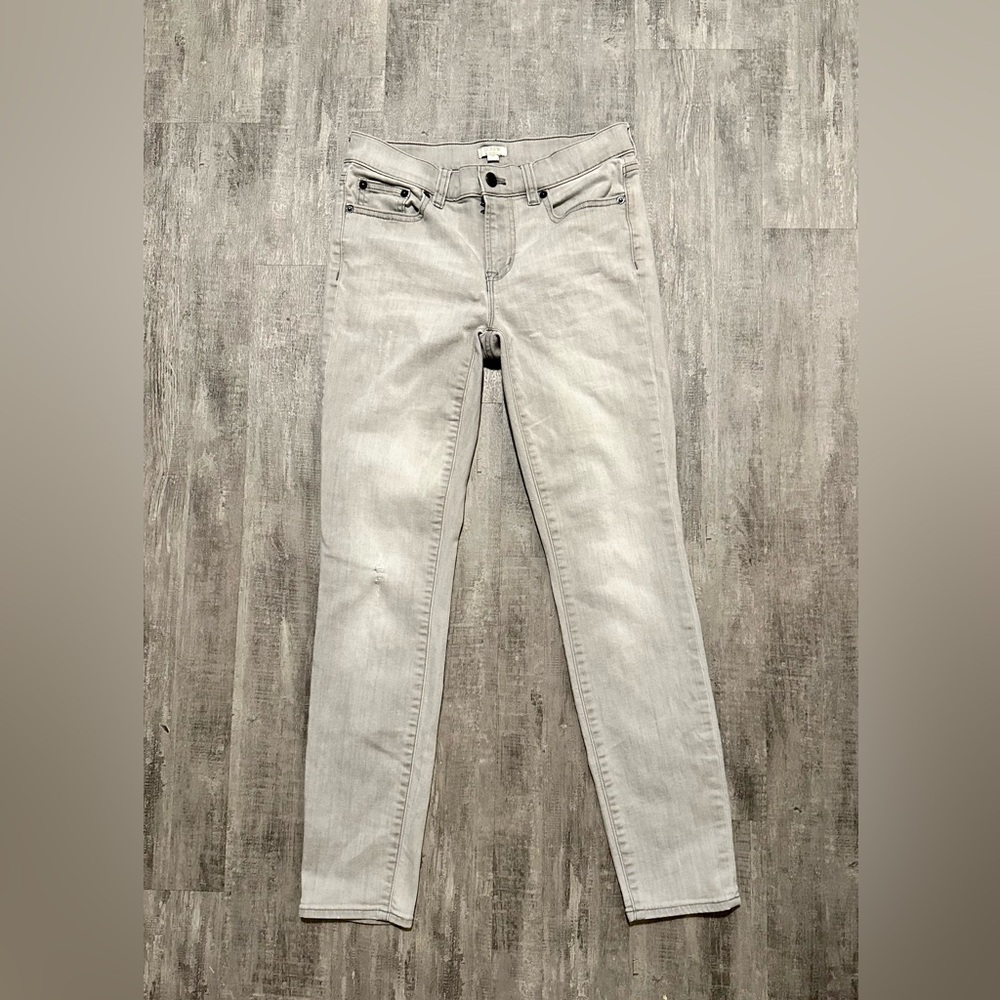 J Crew Womens Grey Jeans Size 26